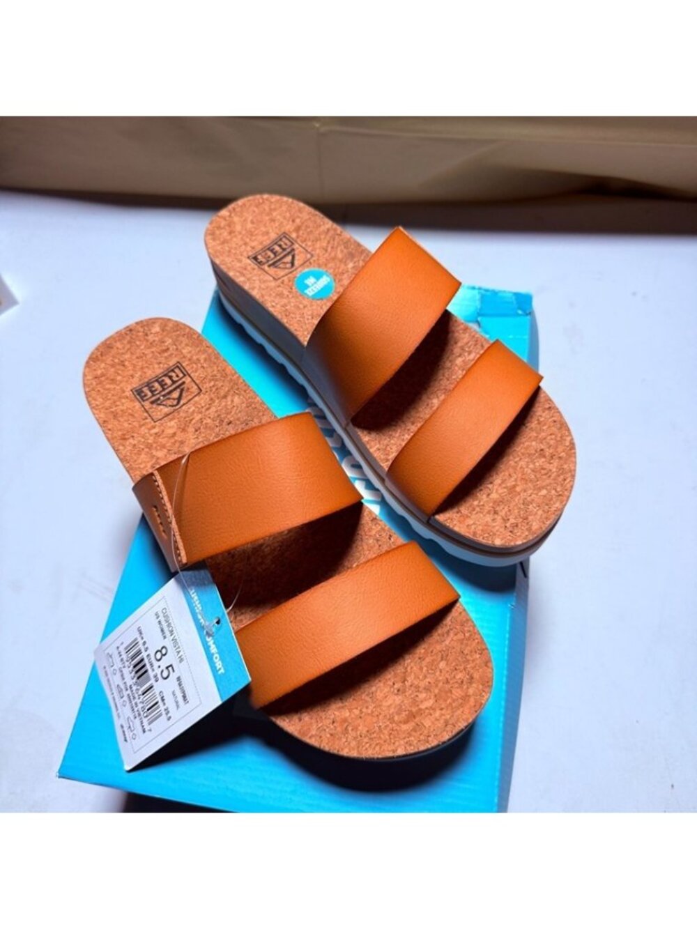 Reef Cushion Vista Hi Women's Shoes Natural Size 8.5 - Picture 3 of 10